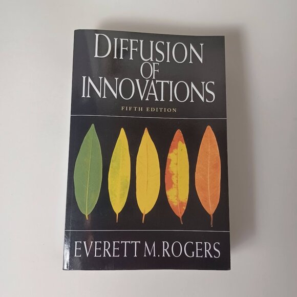 Diffusion Of Innovations Paperback Book -Everett M. Rogers -2003 -Fifth Edition - Picture 13 of 13